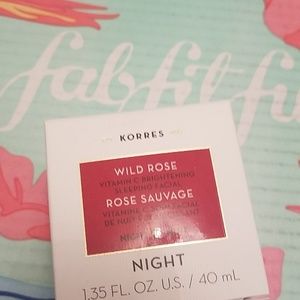 Korres. Wild rose night cream. Fab fit fun spring